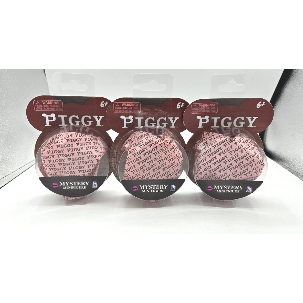 3 PIGGY Series 1 Mystery Minifigure Roblox Collectible Blind Box New Lot of‎ 3